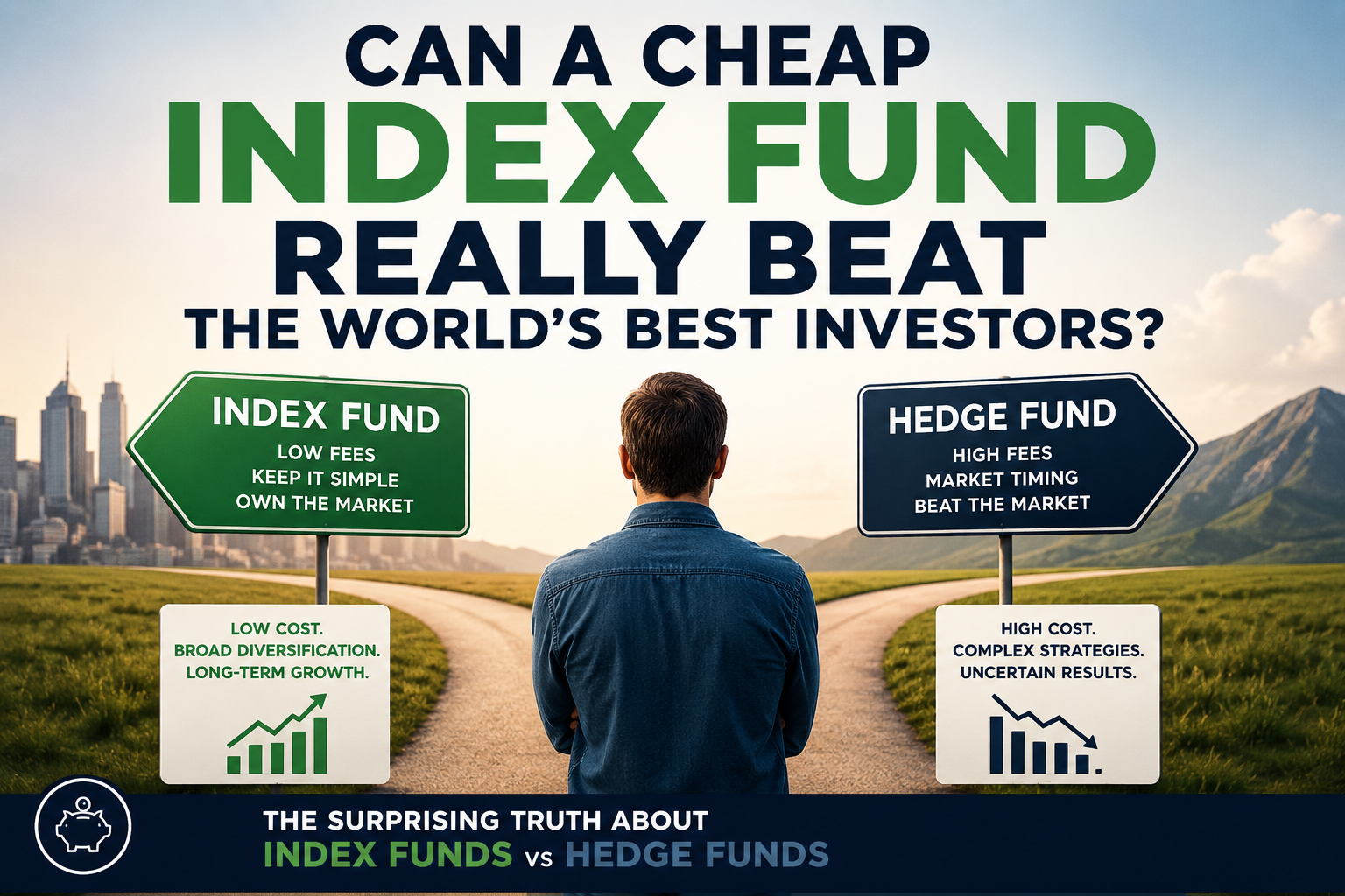 Index funds vs hedge funds