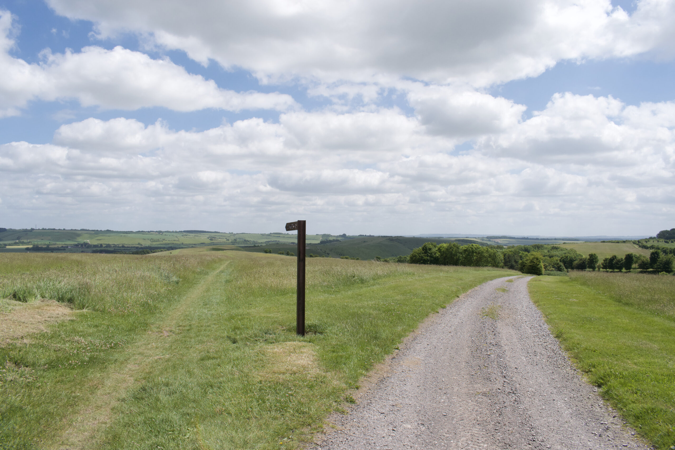 A fork in the road.